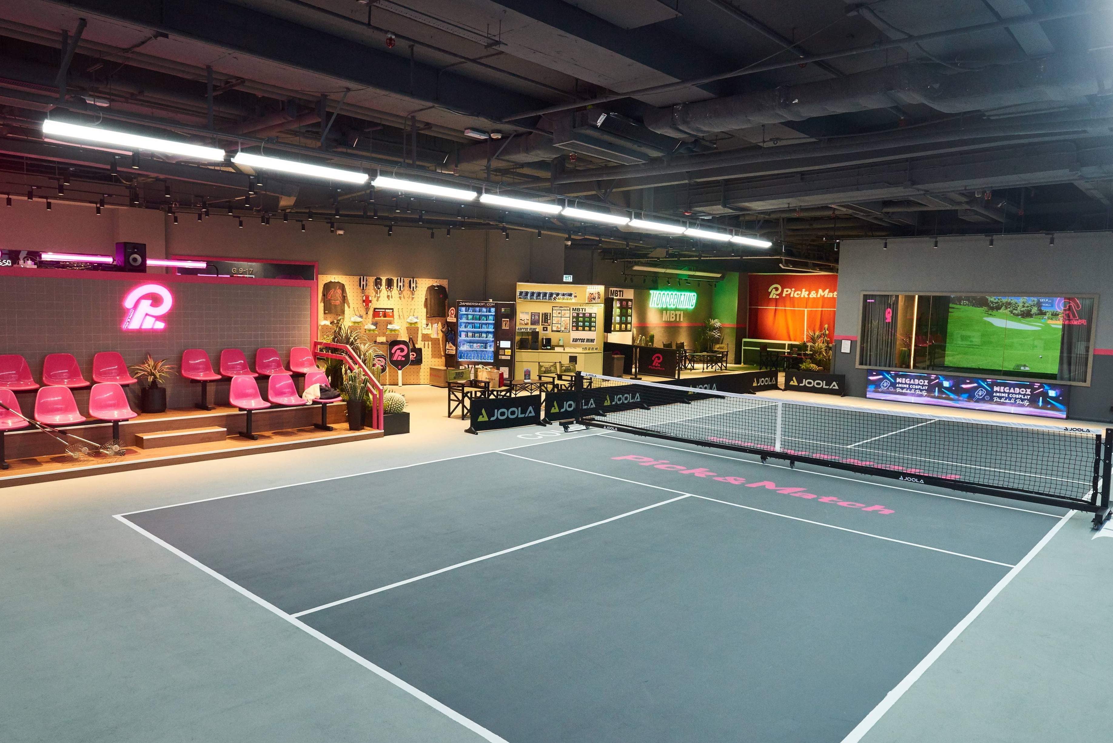 Pick And Match - Professional pickleball court in Kwun Tong, Hong Kong