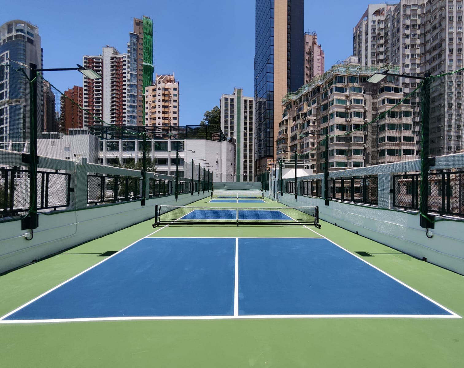 Chinese Recreation Club (CRC) - Pickleball court in Wan Chai, Hong Kong